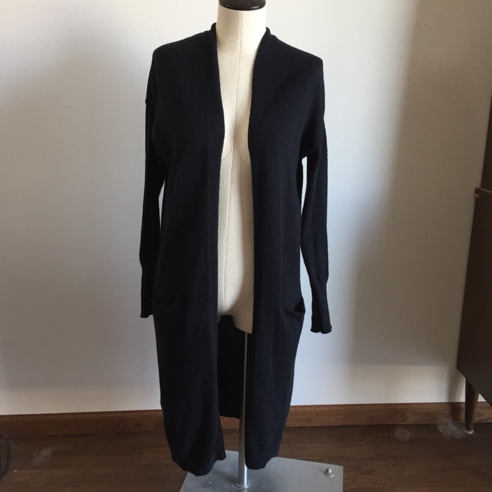 Warm black duster